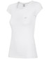 Bluzka 4F [T4L16-TSD305B] Koszulka kibica damska TSD305B - biały -